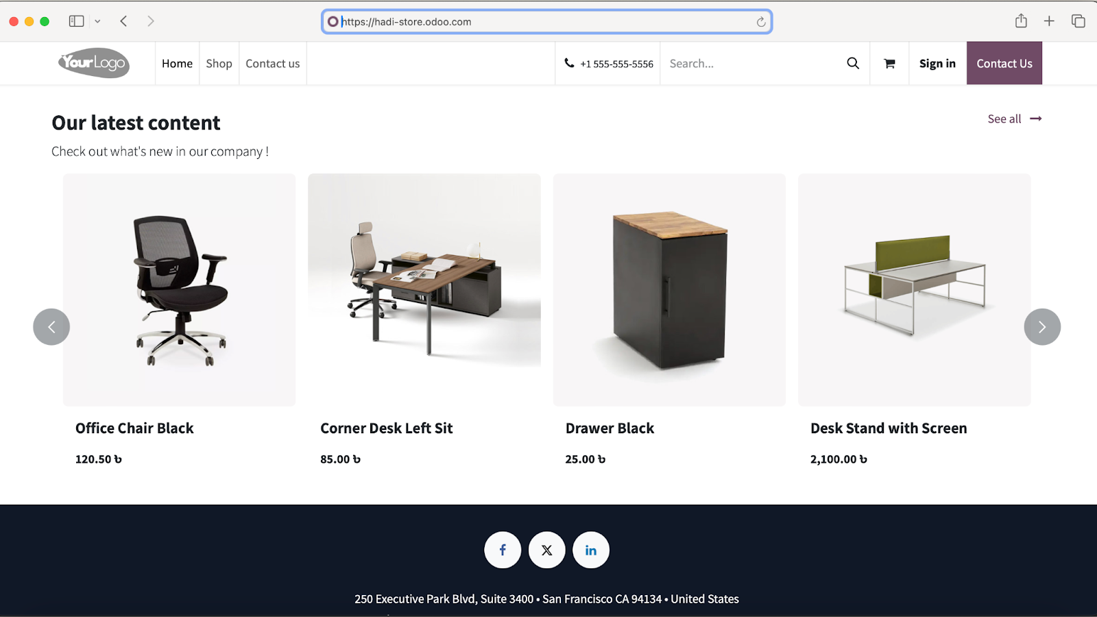 Odoo setup step 1