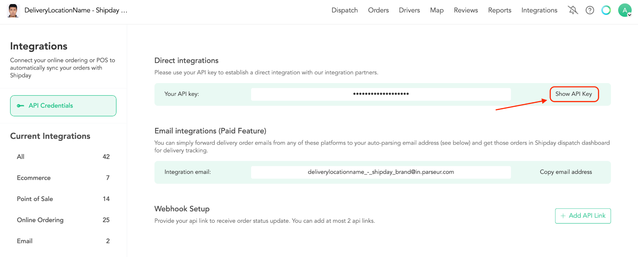Last App setup step 2