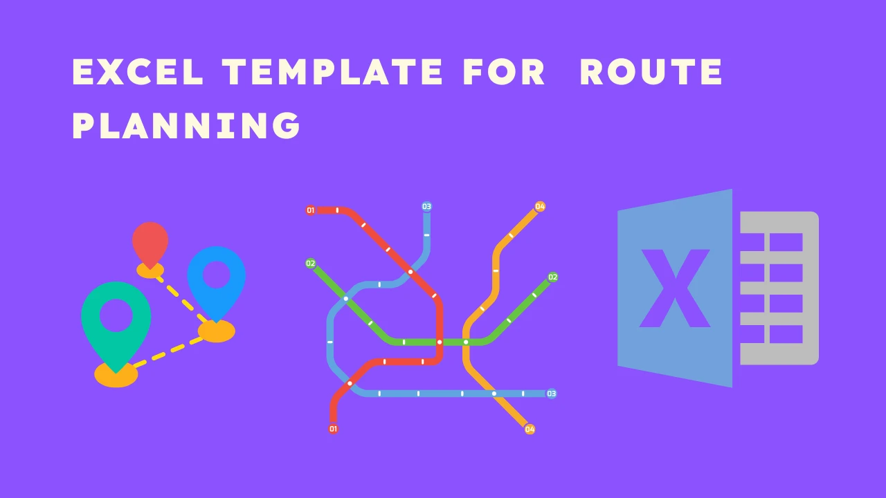Easy Excel template for delivery route planning with Shipday